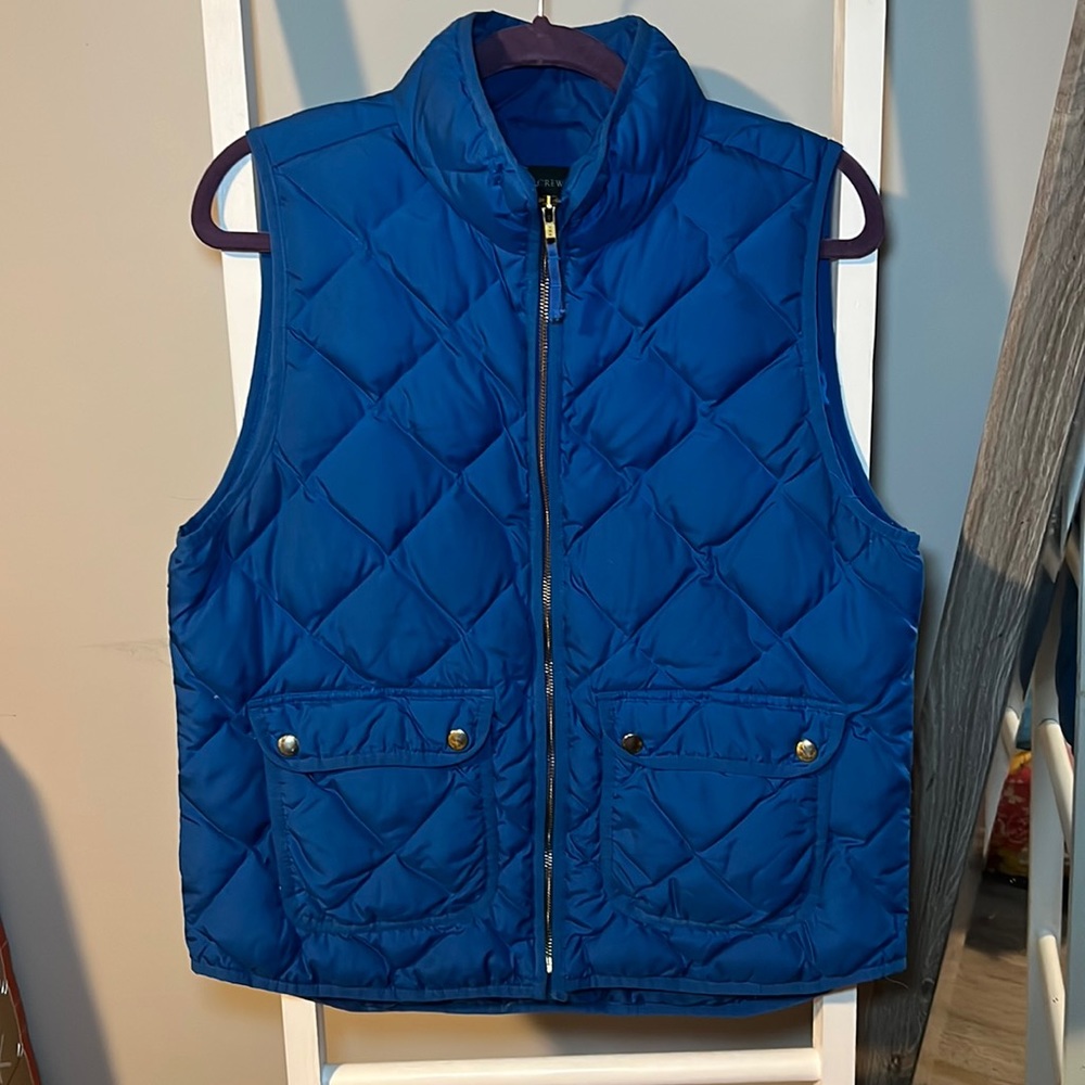 J crew puffer vest